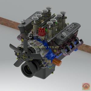 INTAKE MANIFOLD ITB INJECTION for FORD 289/302 engines