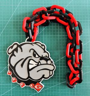 GEORGIA BULLDOGS NCAAF CHAIN