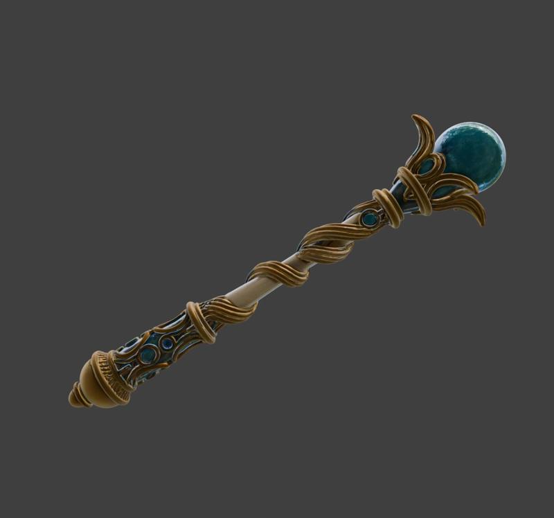 The Spiral Wand