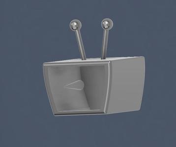 An"Tenna" Head | Deltarune Cosplay Prop