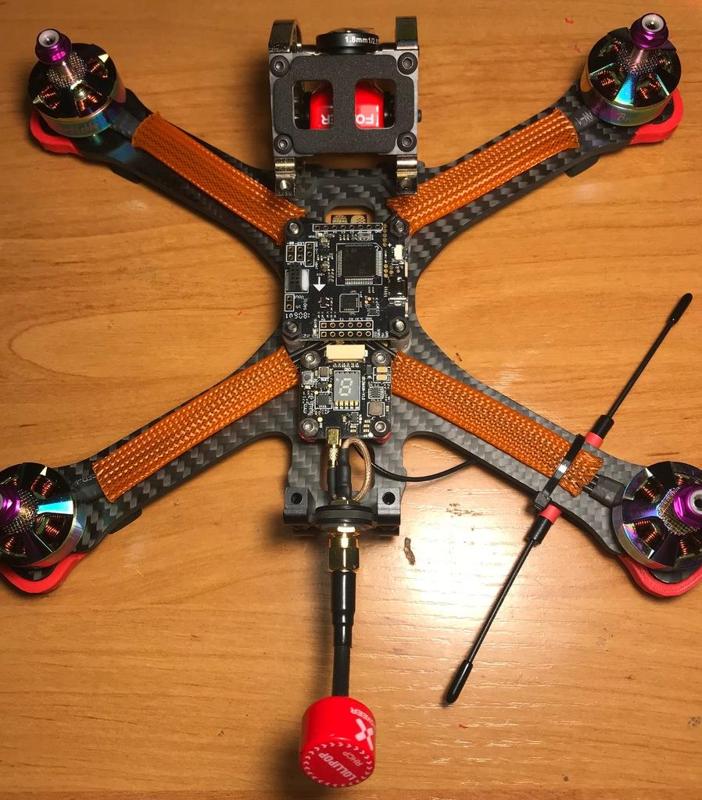 Armattan Chameleon Ti - RX and VTX mount