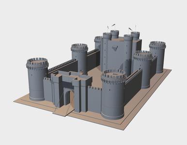 Medieval Castle in 3D: An Authentic Immersion in the Past