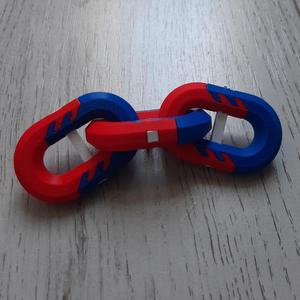 Logo Chain 2Tone with pin