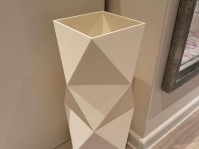 Tall Low Poly Vase