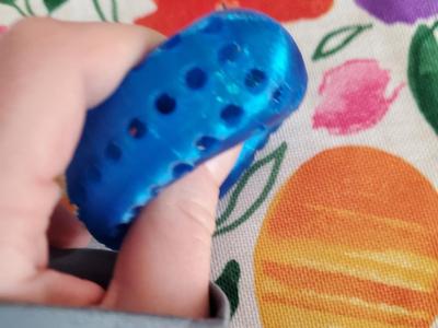 Squishy TPU egg with holes