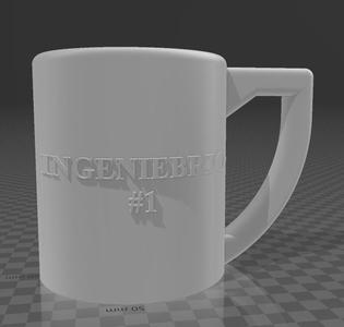 Mug "Ingeniebrio #1".