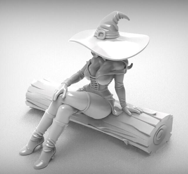 Sexy Witch of the Forest