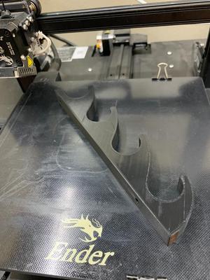 Fishing Rod Wall Rack (4 Rods)