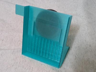 Smartphone stand with Qi charging pocket for Google Pixel 9a