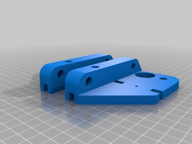 Top strengthening bracket for @Geeetech i3 ProW - using the two M8 threaded rods