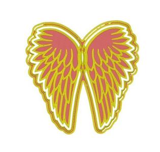 angel wings 3 cutter and stamp