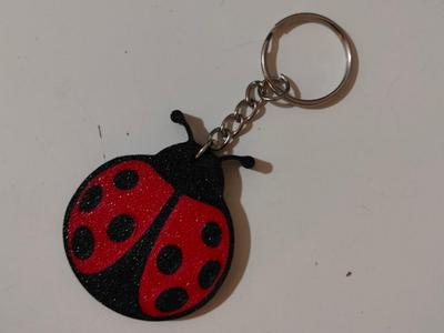 Ladybug keychain/hanging decoration
