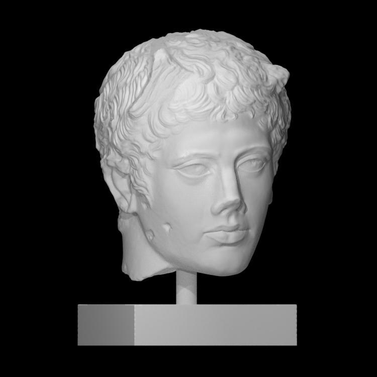 Head of Polykletian Discophoros
