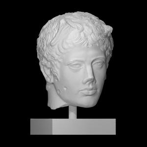 Head of Polykletian Discophoros