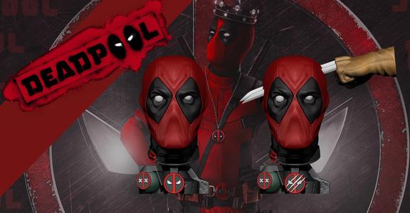 Deadpool x Wolverine Headset Stand