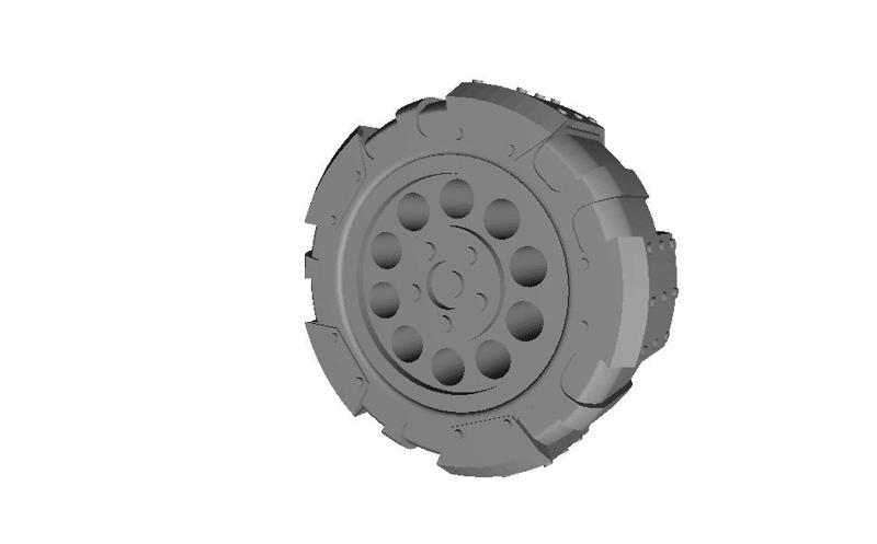 Ork Vehicle Wheels