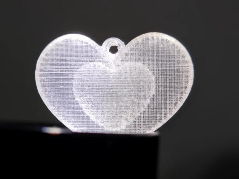 Transparent Heart—Heart in Heart