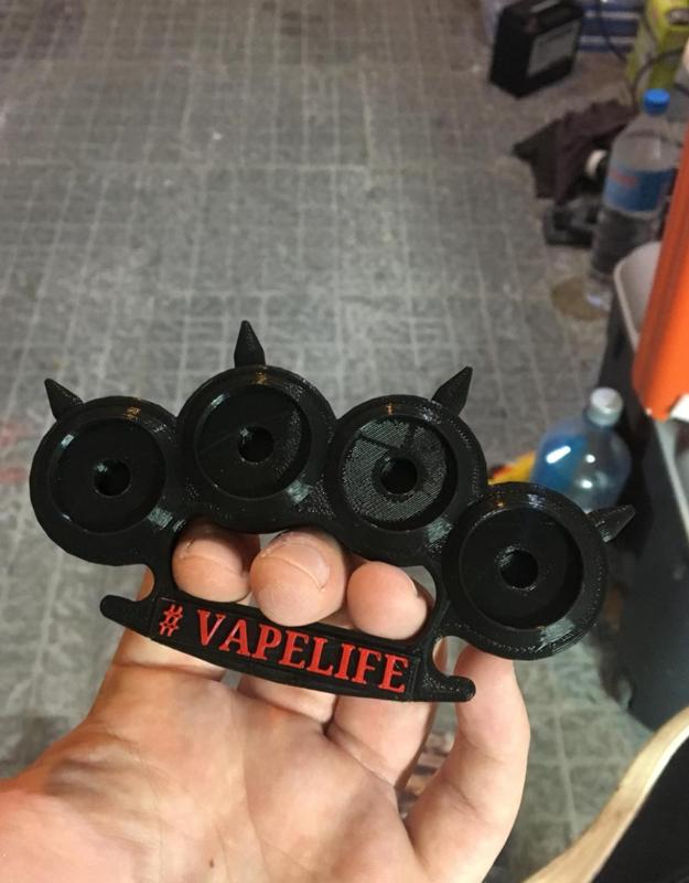 Vape Atomizer Stand Brass nuckles