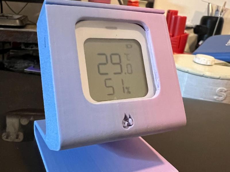 Tuya Smart Thermometer Hygrometer Holder