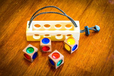 Instant Insanity Puzzle