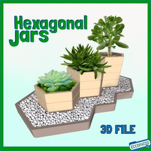 Hexagonal Modular Jars