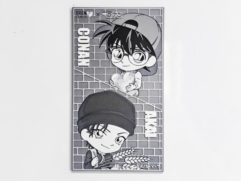 Q-version Detective Conan Card Bookmark -- Conan and Shuichi Akai