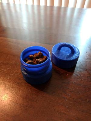 Threaded Container With Loop
