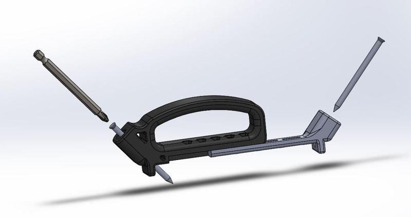 Deck Assembly Tool, Plank Screwing Tool