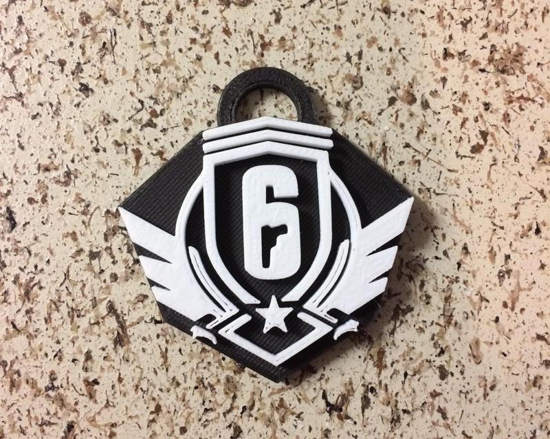Diamond Rank Charm - R6 Siege