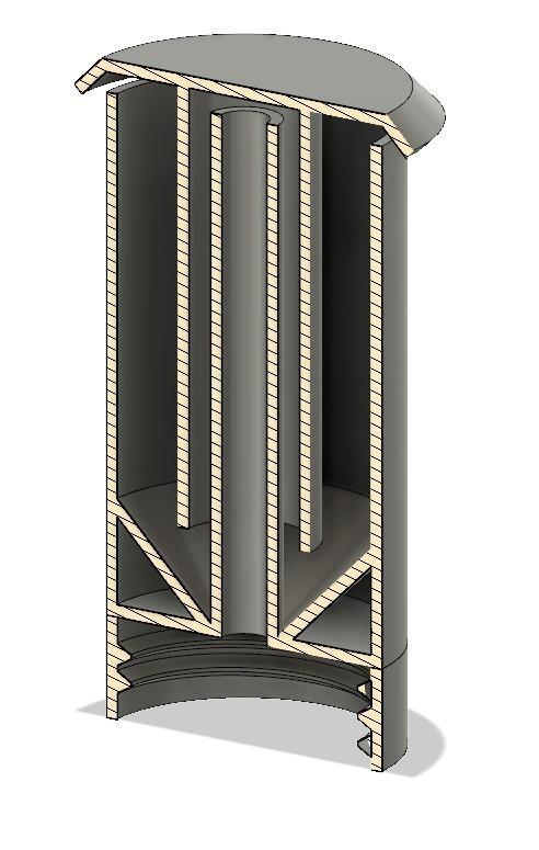 Soda bottle airlock (beer / wine / cider brewing)