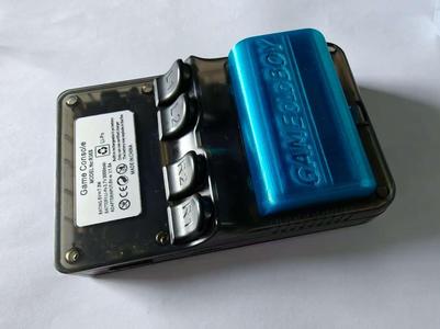 Open-Source Handheld R36S Dual 18650 Battery Back Cover