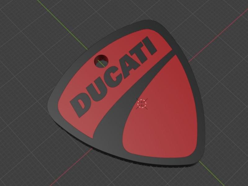Ducati Keychain