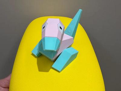 Multicolor Porygon (3D Dragon)