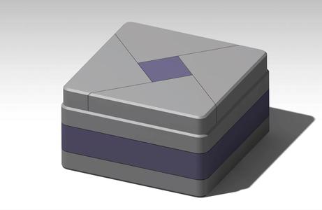 Jewelry box, mechanical, wedding ring, secret opening