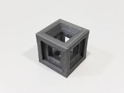 Test calibration cube 20x20x20 mm