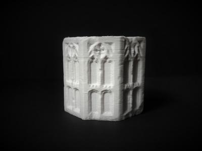 Font base at The Lincoln Collection, United Kingdom