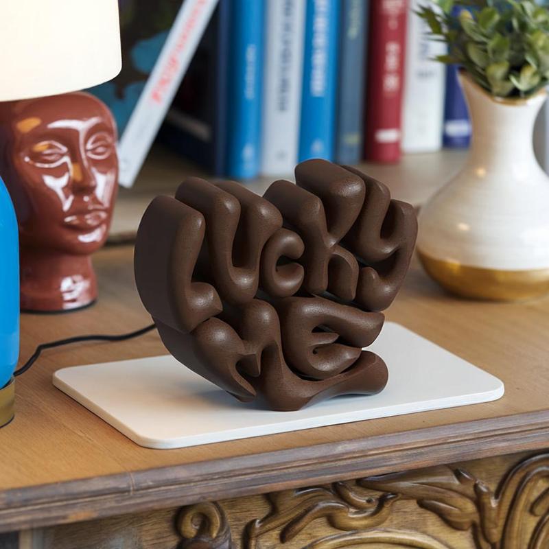 Lucky Me – 3D Typography Art Piece