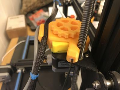 Extruder Cover and Knob Remix