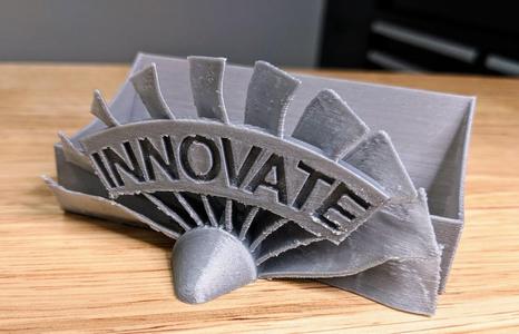 Innovate Fan Blade Business Card Holder