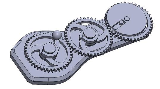 Mechanical Elliptical Rotation