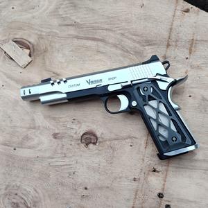 Colt 1911 skeletonized grip panel in modern shape (no co2 cut)