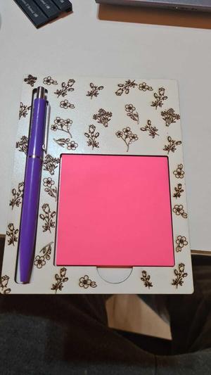 Notepad, penholder, office