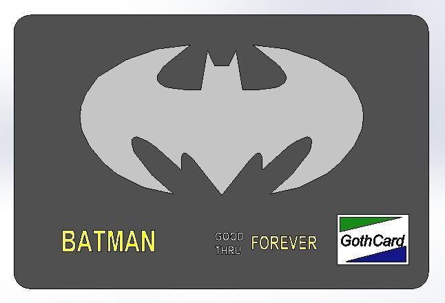 Bat Credit Card