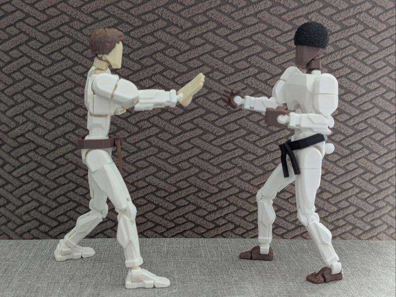 Dummy 13 Karate Judo Taekwondo generic warrior