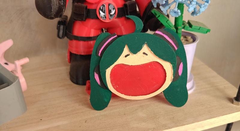 Expression on the fufu backpack