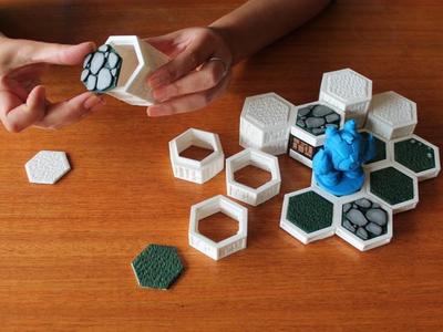 Open Board Game. Double Stack Brick