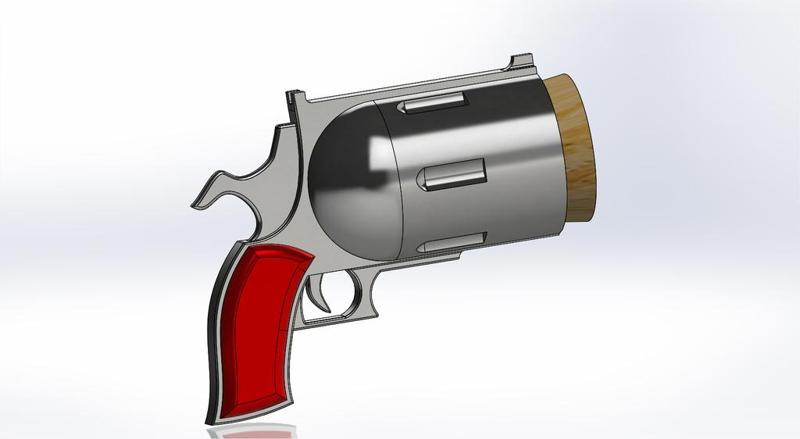 Harley Quinn Pop Gun Prop