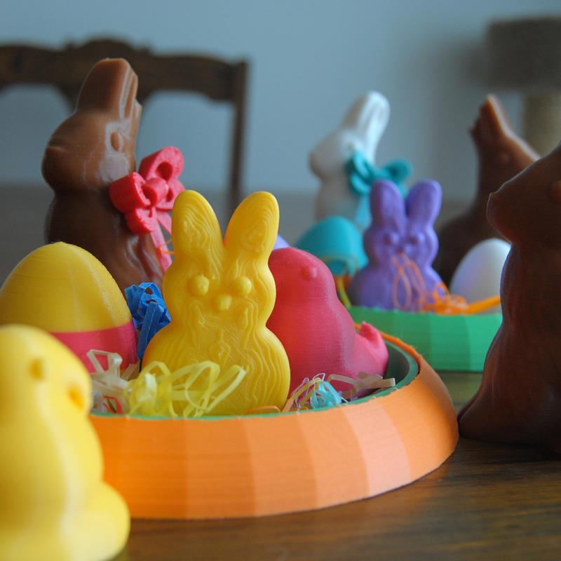 Easter treats centerpiece