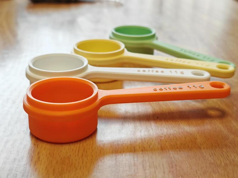 Round Coffee Scoop - Separated Design