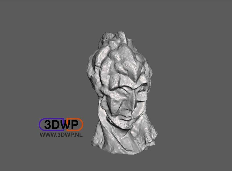 Picasso - Head Of A Woman (Sculpture 3D Scan)